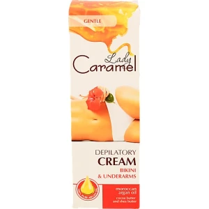 Крем для депіляції зони бікіні та під пахвами Lady Caramel 100мл