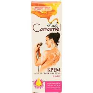 Крем для депіляції тіла в душі Lady Caramel 100мл