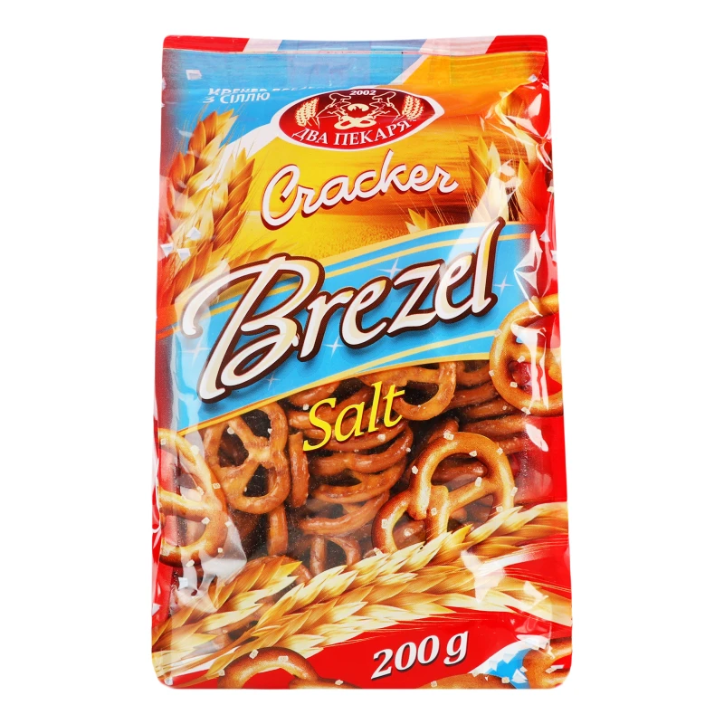 Крекер Salt Brezel Два пекаря м/у 200г