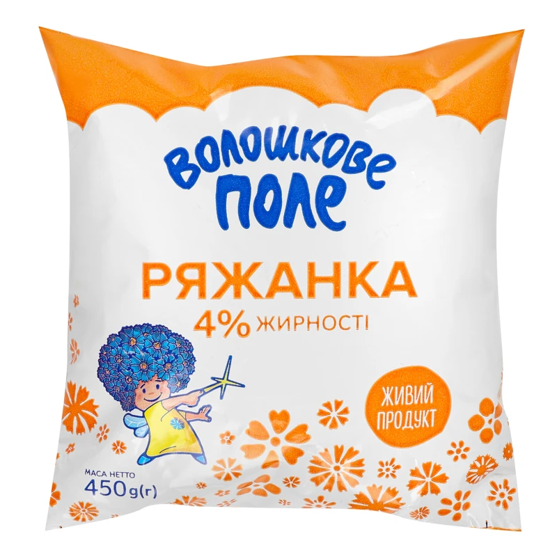 Ряжанка 4% Волошкове поле м/у 450г