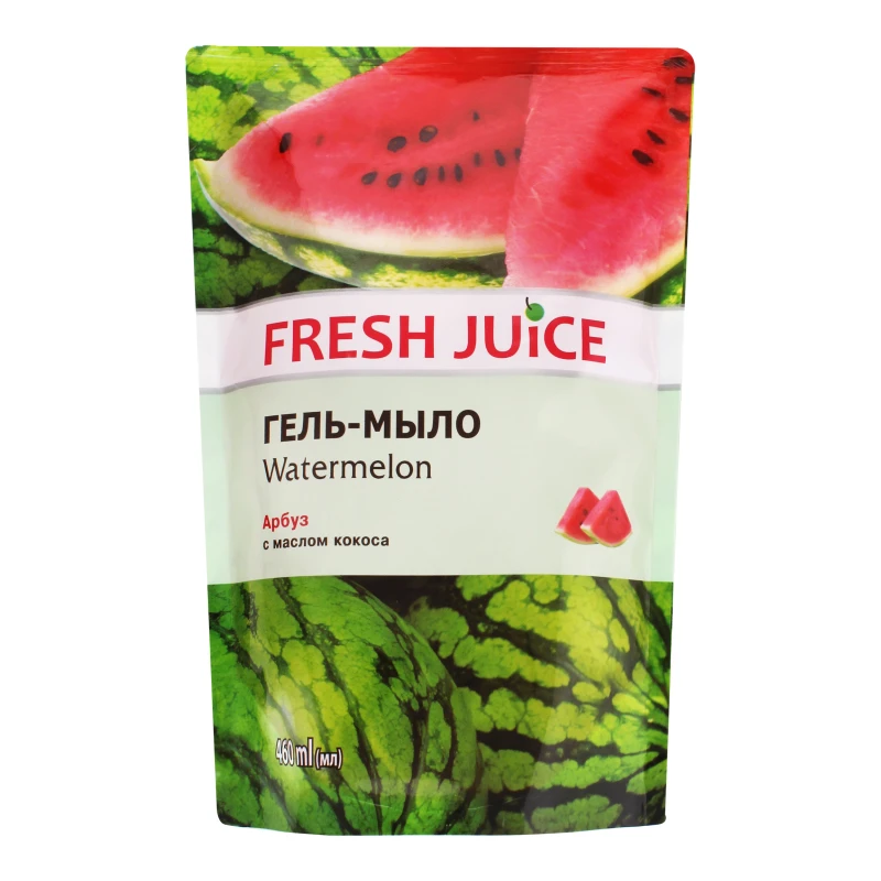 Гель-мило рідке з олією кокосу Watermelon Fresh Juice 460мл
