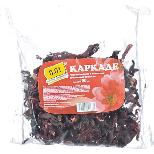 Чай 0.01 80г каркаде п.е