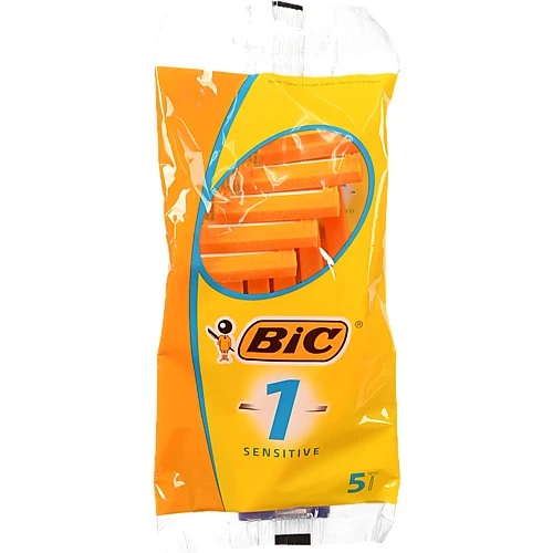 Станок для гоління чоловічий одноразовий Sensitive 1 BIC 5шт