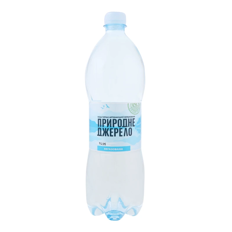 Вода питна негазована Природне Джерело п/пл 1л