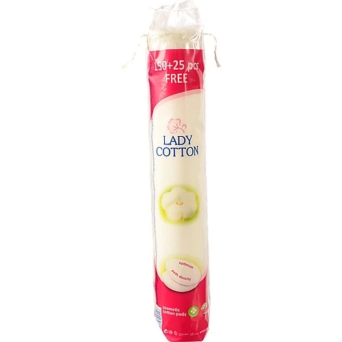 Диски ватні косметичні Lady Cotton 175шт