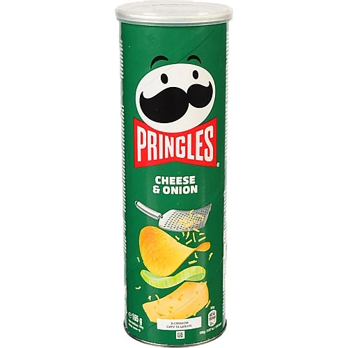 Чіпси зі смаком сиру та цибулі Pringles 165г