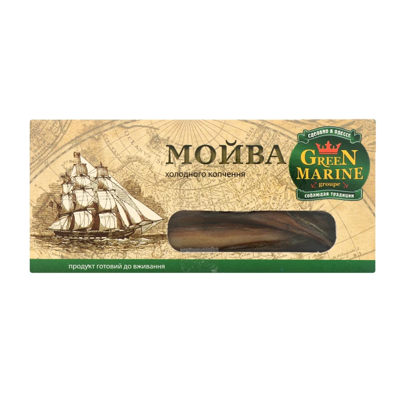 Мойва Green Marine холоднокопчена 180г