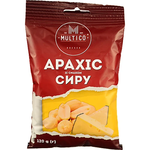 Арахiс Multico 120г смажений сир