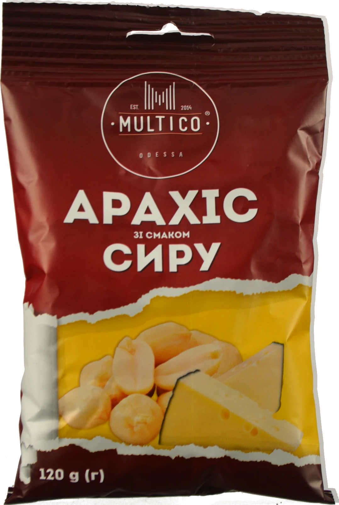 Арахiс Multico 120г смажений сир