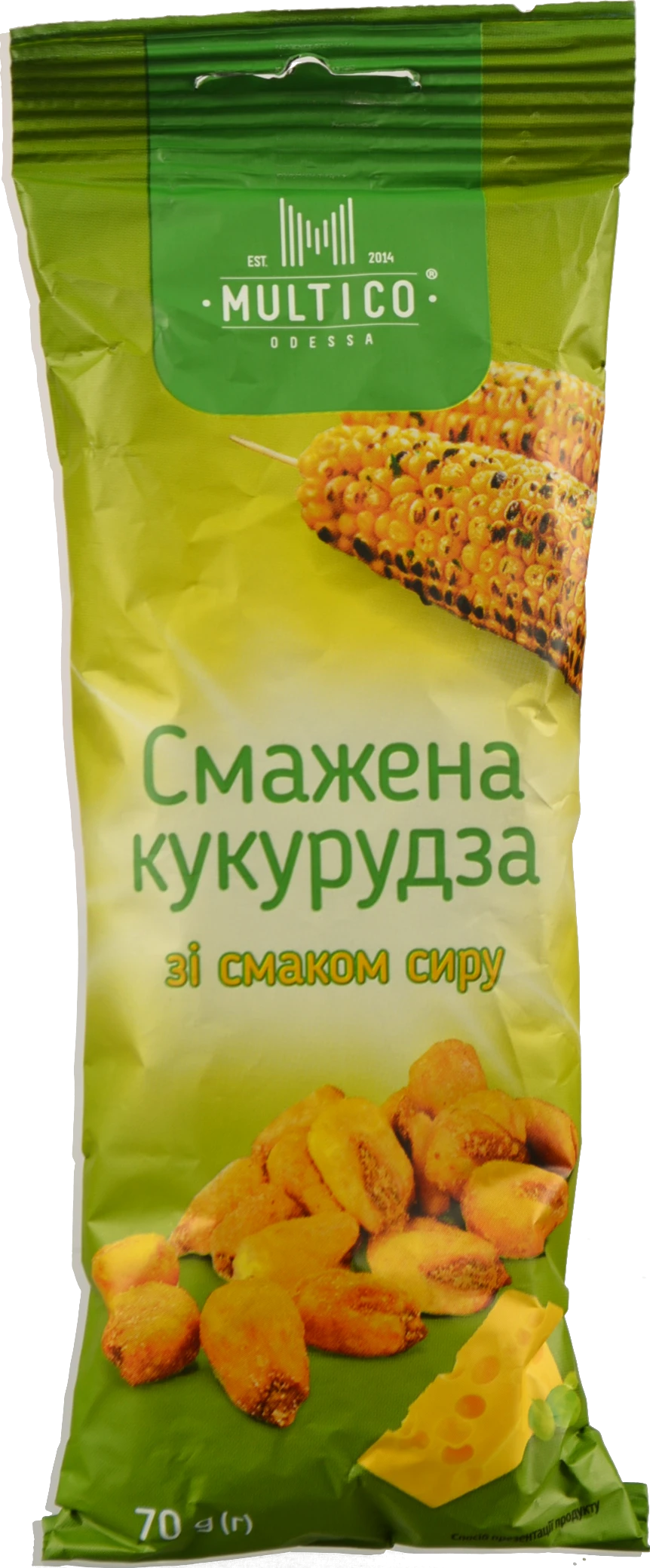 Кукурудза Multico 70г смажена солона смак сиру