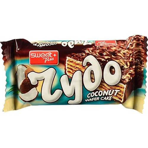 Вафлі Sweet Plus 47г rydo кокос