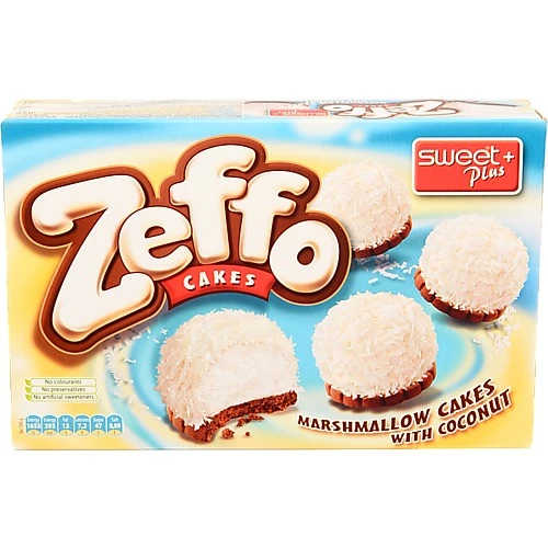 Печиво Sweet Plus 115г zeffo кокос