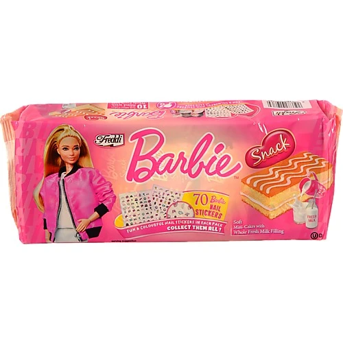 Бісквіт Barbie 250г молоко