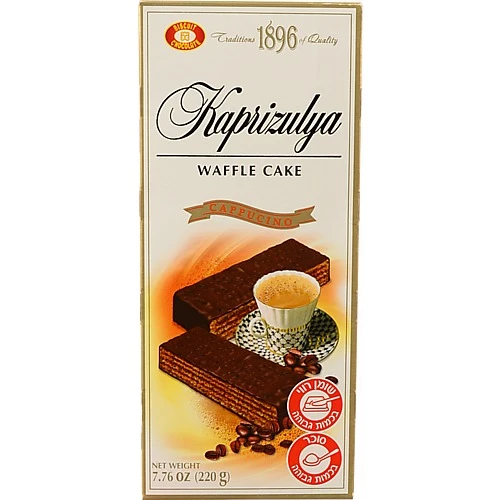 Торт вафельні ХКФ 220г капризуля капучино
