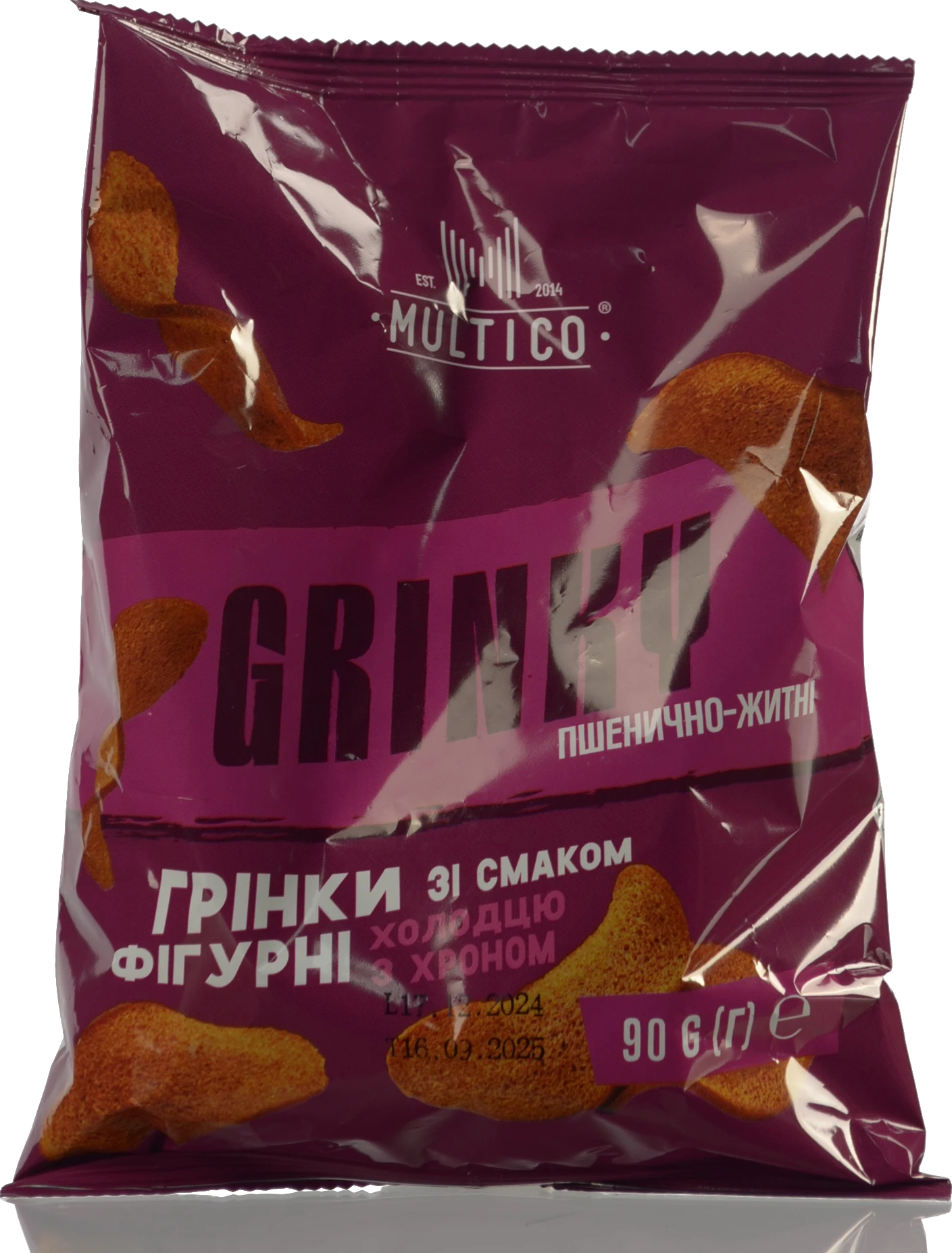 Грінки Multico 90г холодець хрін
