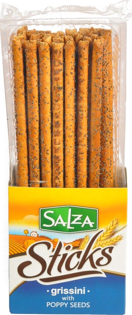 Грісіні Salza 235г мак