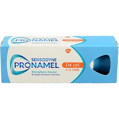Паста зубна для дітей 6-12років з фтором Junior Pronamel Sensodyne 50мл