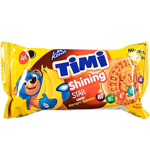 Печиво КК 54г тimi shining star смак йогурт банан