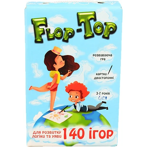 Гра настільна для дітей від 3років №30868 Flop-Top Strateg 1шт