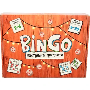 Гра настільна для дітей від 5років №30757 BinGo Strateg 1шт