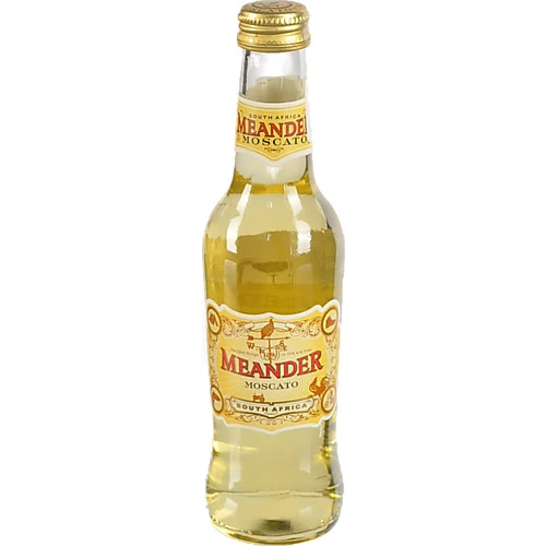Вино Meander 0.275л Moscato White ігристе напівсолодке
