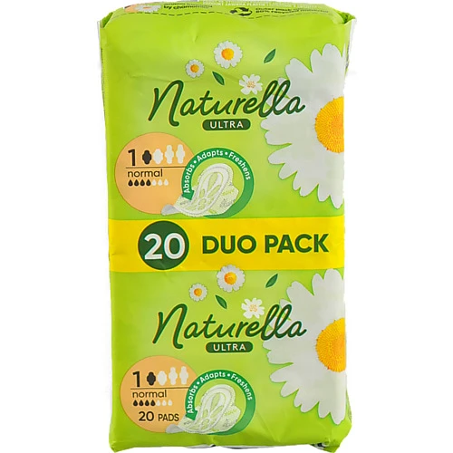 Прокладки гігієнічні ароматизовані Normal Ultra Naturella 20шт