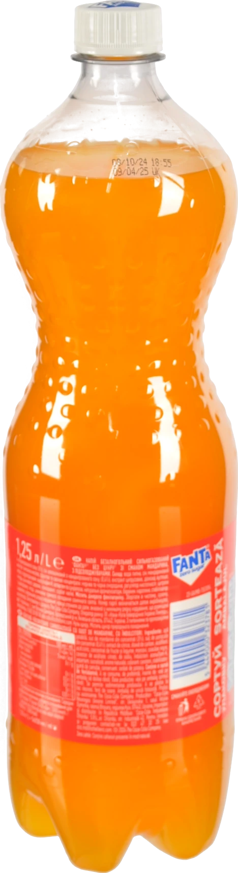 Напій Fanta 1.25л мандарин б/цукру