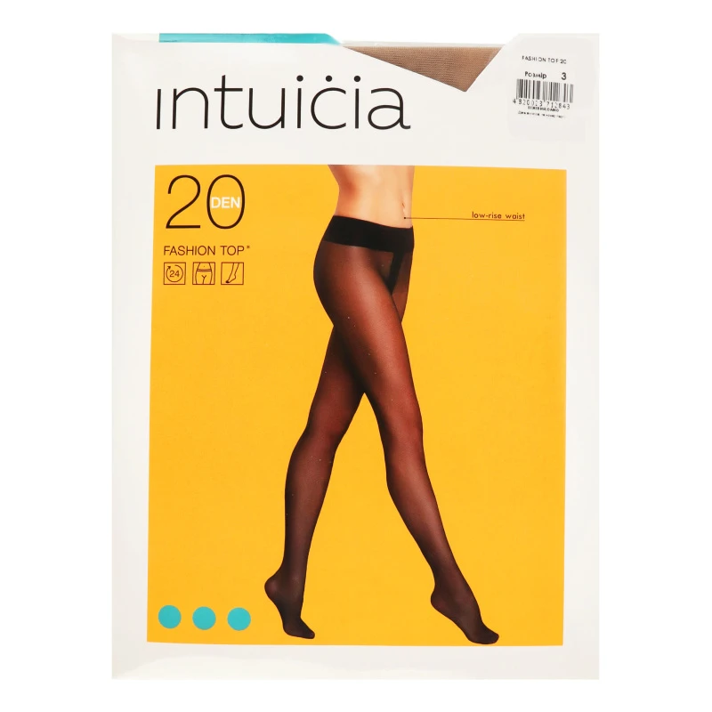 Колготки жіночі Intuicia Fashion Top 20den 3 daino