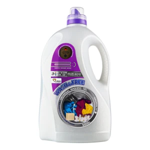 Гель для прання універсальний Жасмин та лаванда з марсельським милом Wash&Free 5кг