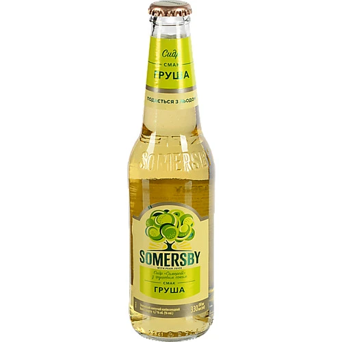 Сидр Somersby Груша 330мл 4.7%
