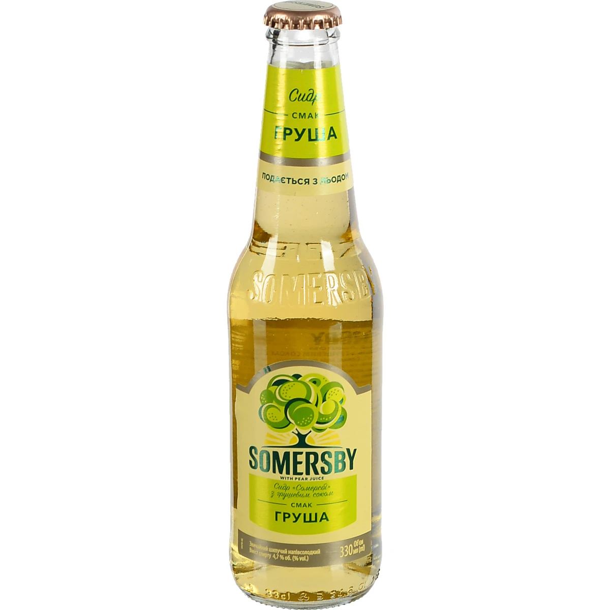 Сидр Somersby Груша 330мл 4.7%