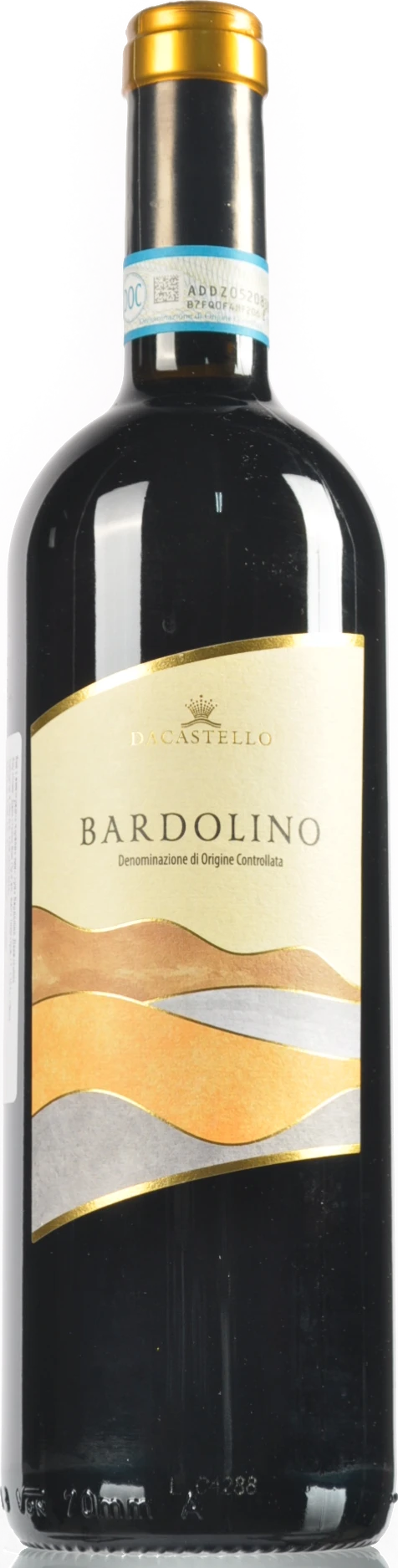Вино Dacastello 0.75л 12.5% бардоліно червоне сухе  DOC