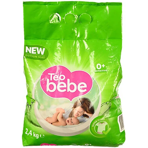 Порошок пральний для дитячих речей Green Sensitive Teo Bebe 2.4 кг