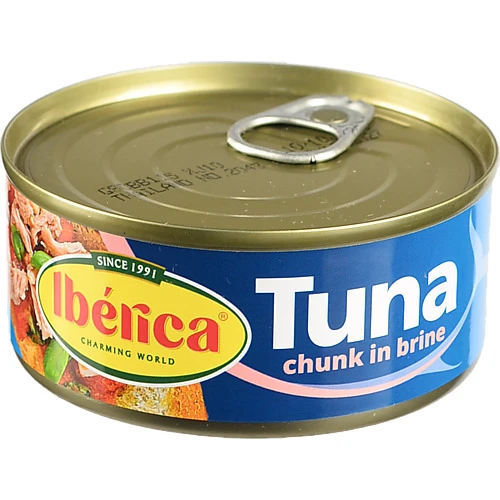 Тунець цілий у власному соку Iberica з/б 150г