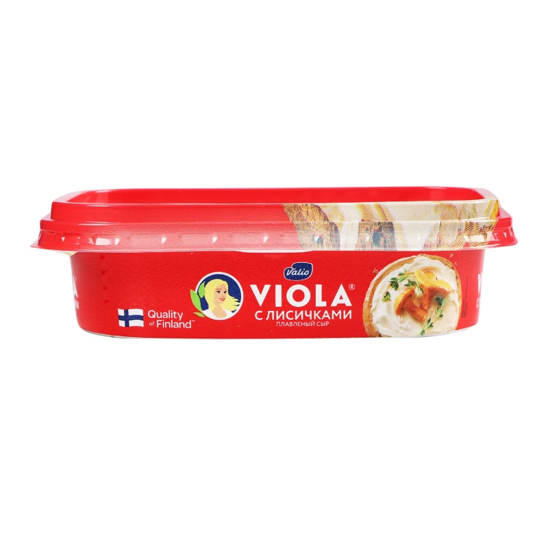 Сир плавлений 55% з лисичками Viola п/у 200г