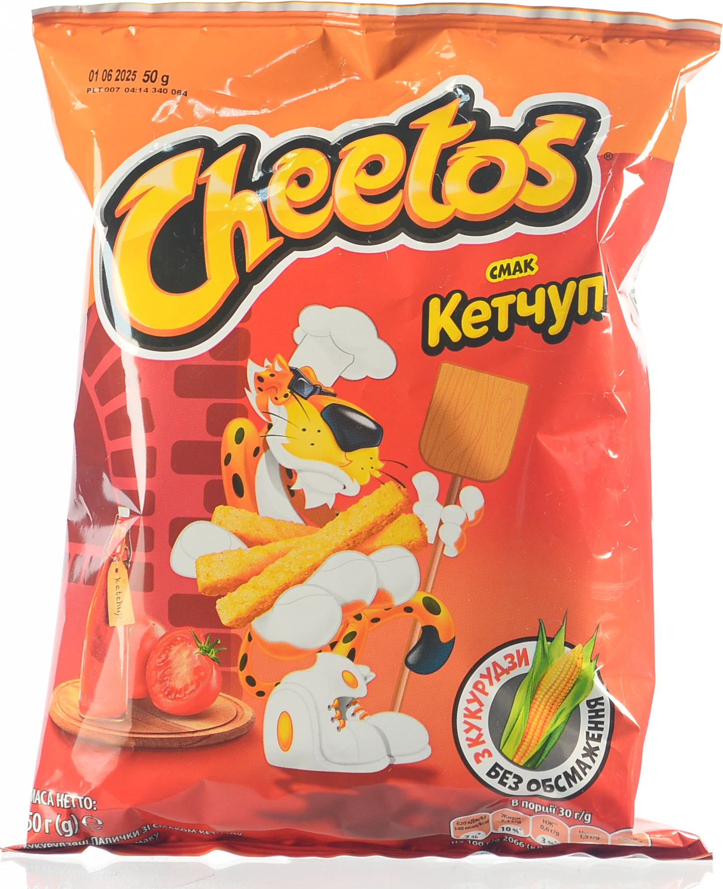 Палички кукурудзяні Кетчуп Cheetos м/у 50г