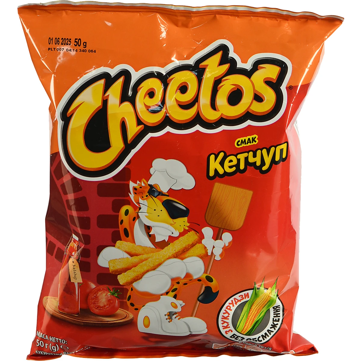 Палички кукурудзяні Кетчуп Cheetos м/у 50г