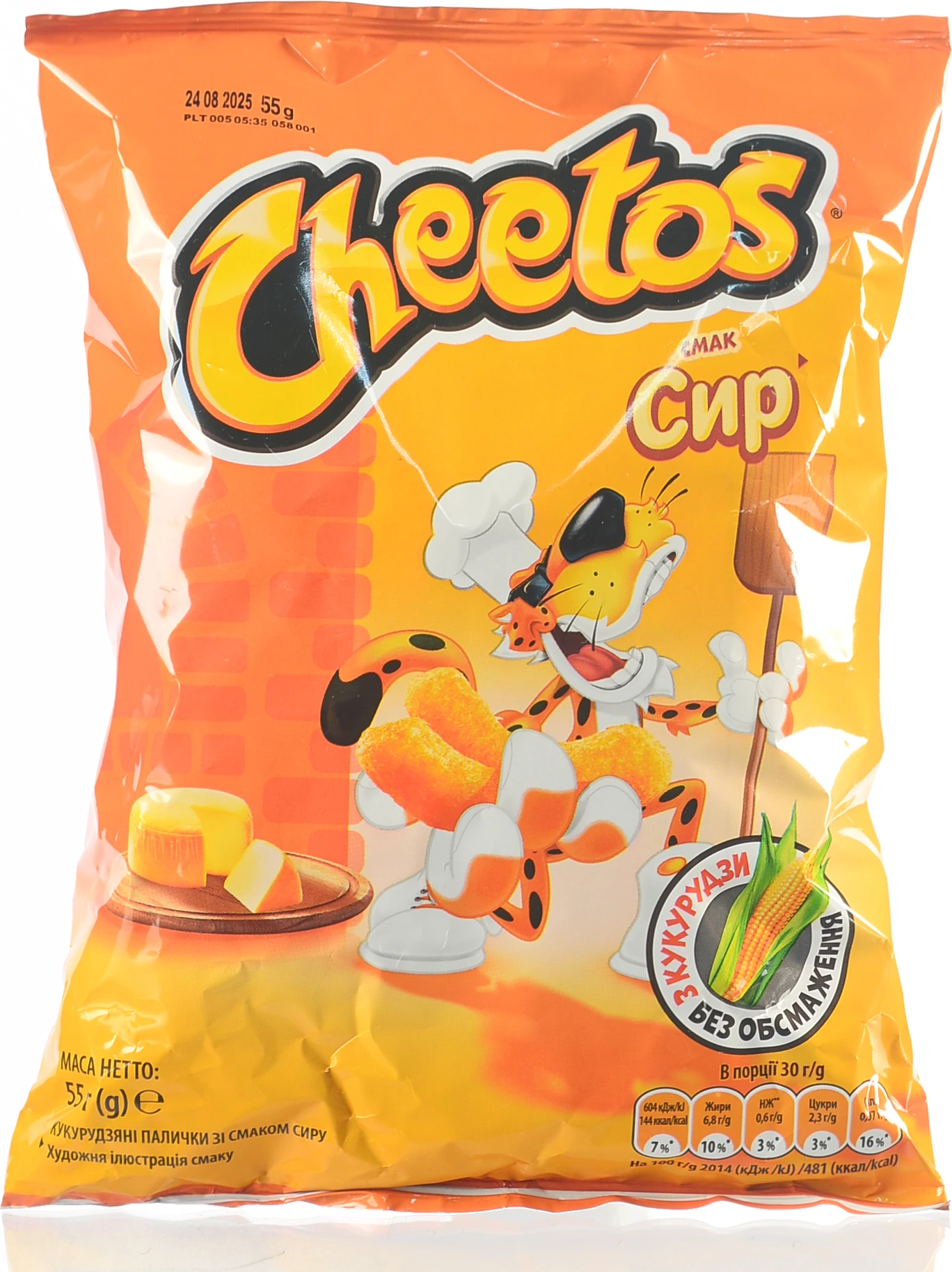 Палички кукурудзяні Сир Cheetos м/у 55г