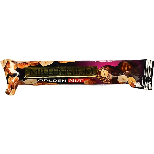 Шоколадний батончик Millennium Golden Nut темний 40г