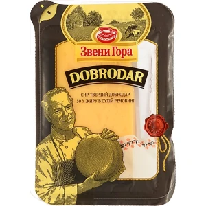 Сир твердий Добродар Звени Гора 50% 135г