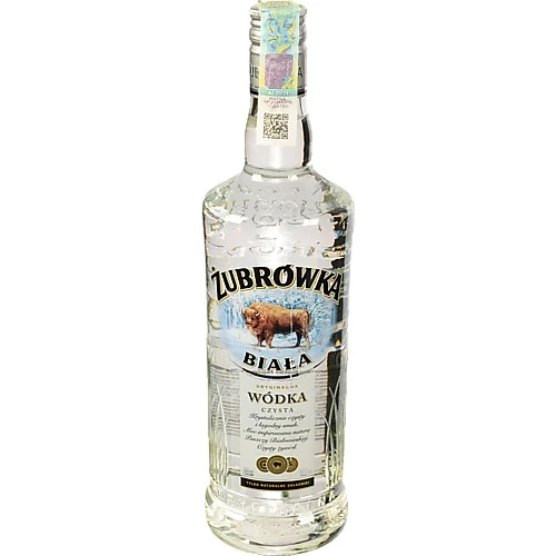 Горілка Zubrowka Biala 0.7л