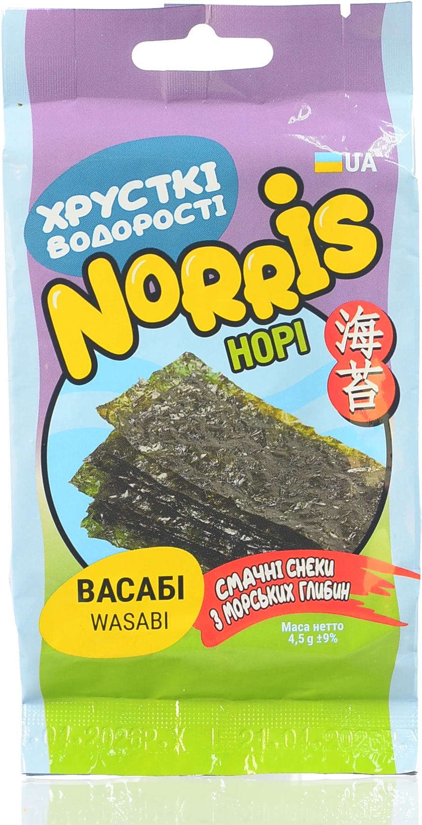 Снеки Норіс Васабі 4.5г