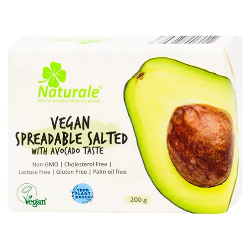 Суміш Веганська Naturale 200г 75% солона зі смаком авокадо