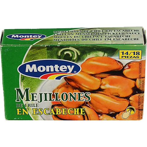 Мясо мідій Montey 111г маринад