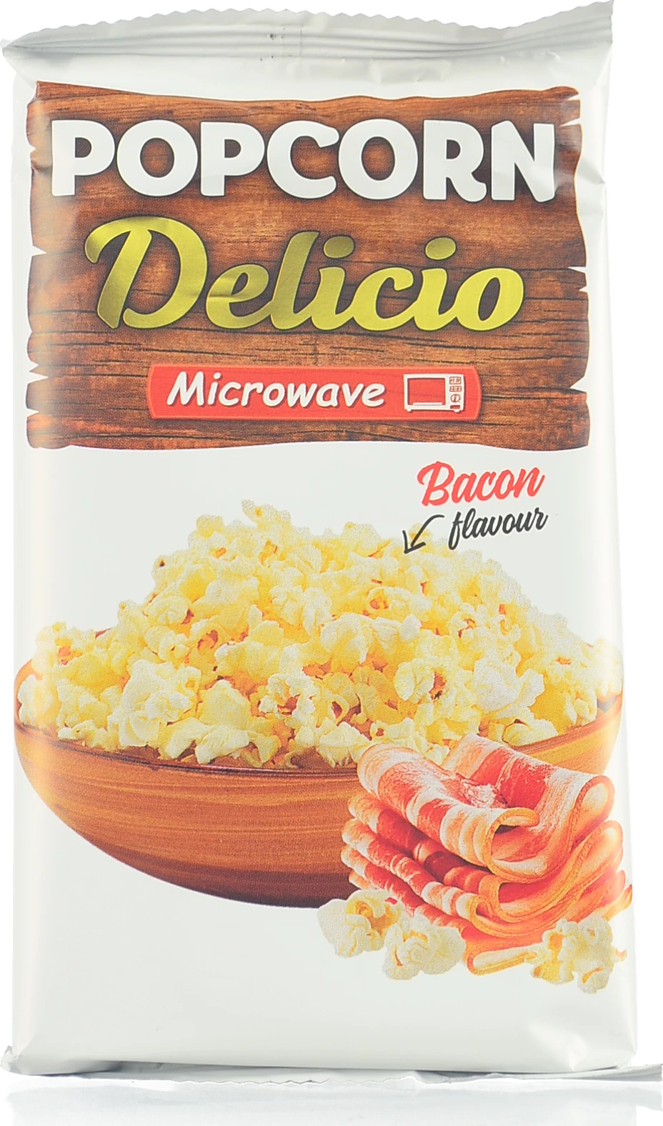 Попкорн Delicio 90г бекон мікро