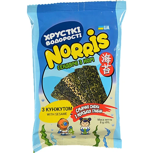 Сендвіч Norris 8г норі з кунжутом