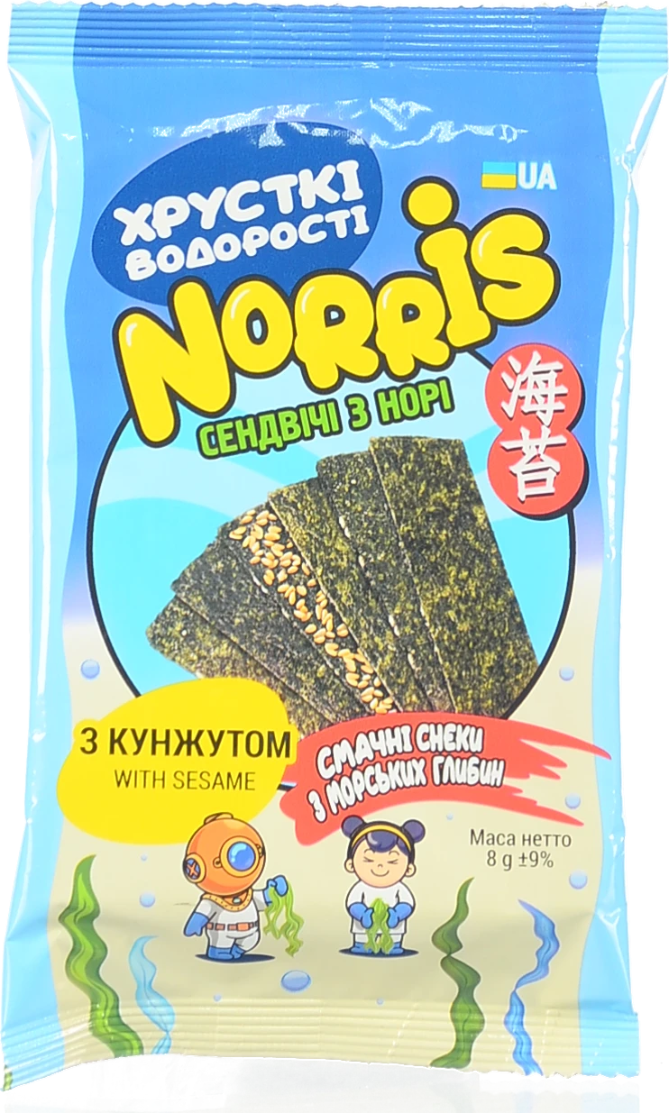 Сендвіч Norris 8г норі з кунжутом