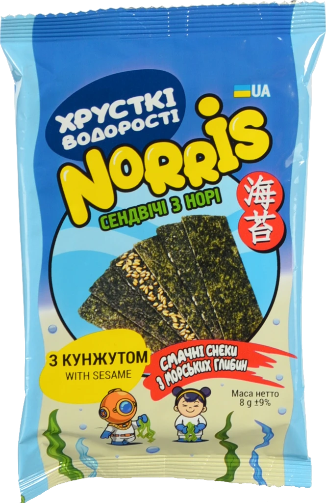 Сендвіч Norris 8г норі з кунжутом