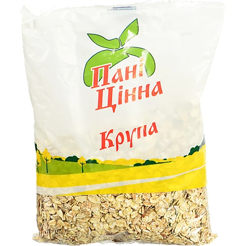 Суміш 6 злаків та льону Пані Цінна 400г