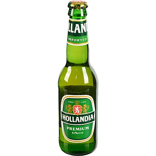 Пиво Hollandia Premium світле 0.33л 4.7%